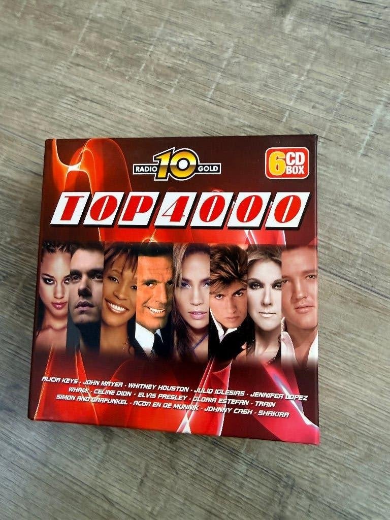 6 cd box Top 4000 - Radio 10 Gold, Ophalen of Verzenden, Zo goed als nieuw, Pop