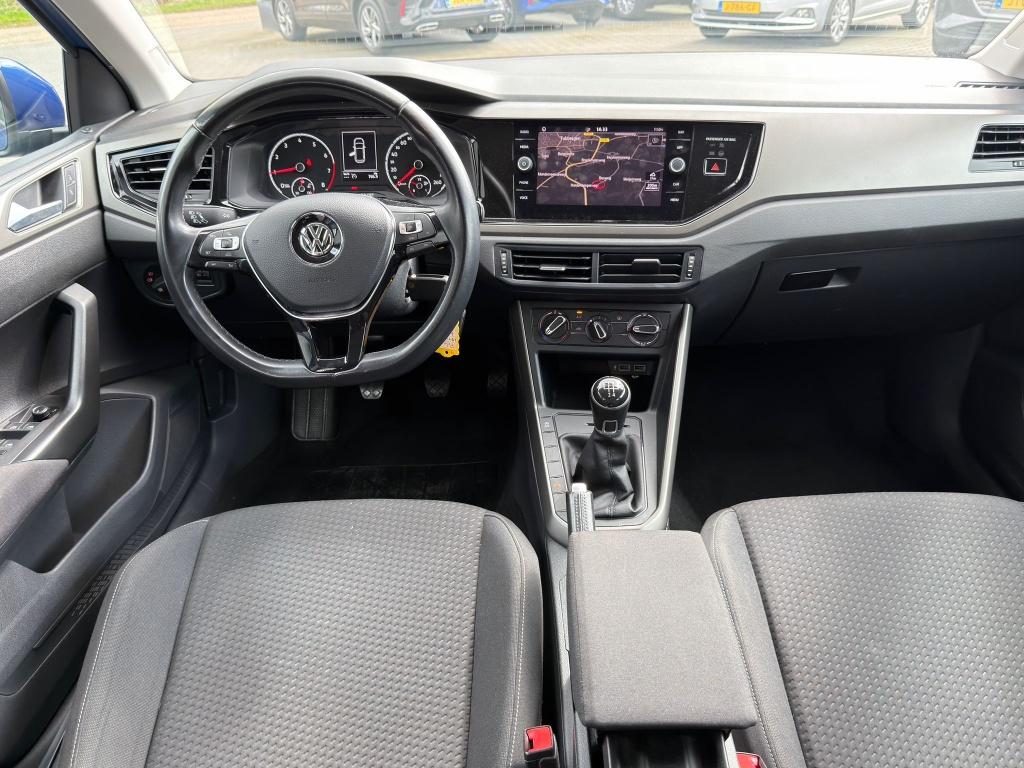 Volkswagen Polo 1.0 TSI Comfortline | Navi | Carplay | ACC |, Euro 6, Blauw, 23 km/l, Origineel Nederlands