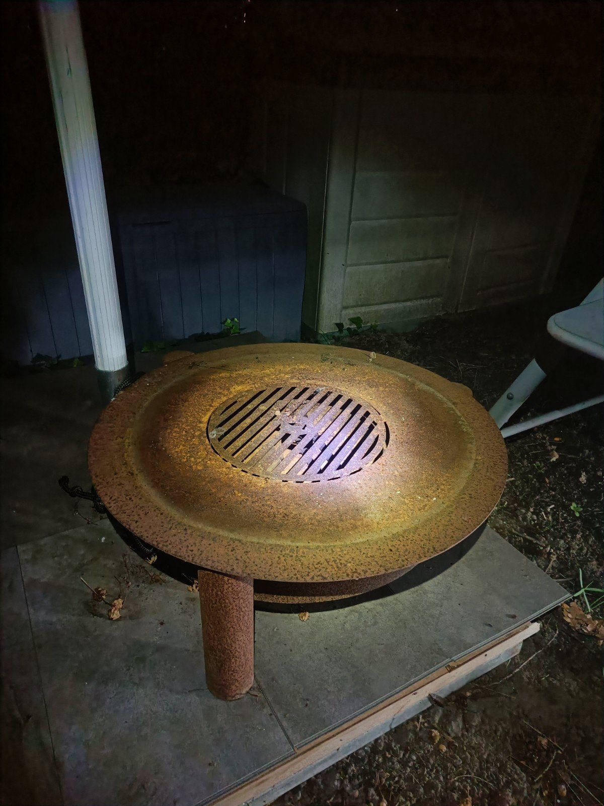 Robuuste vuurschaal/BBQ - 70cm diameter, Ophalen