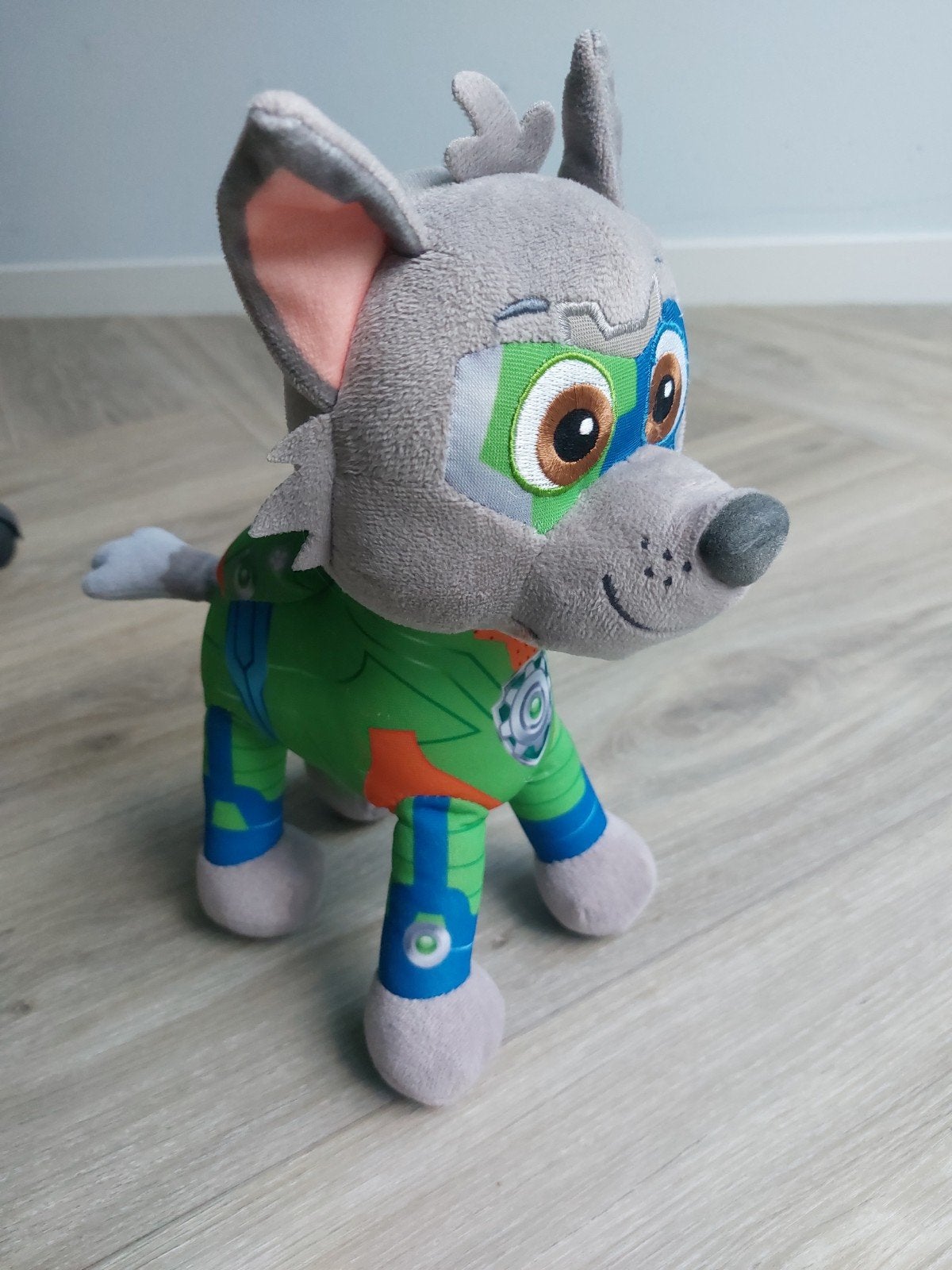 Paw Patrol Rocky knuffel Nickelodeon, Overige merken, Middelgroot (20 tot 80 cm), Meerkleurig, Paw Patrol