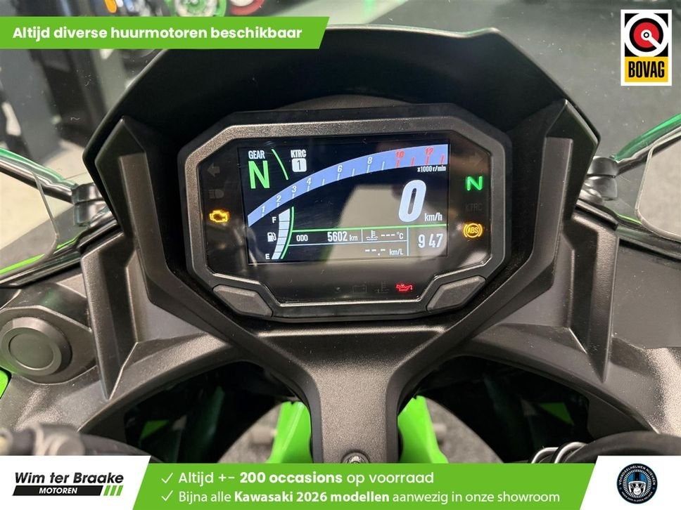 Kawasaki Ninja 650 ABS (bj 2026) 5,602 km, 2 cilinders, 649 cc, Bedrijf, Onbekend