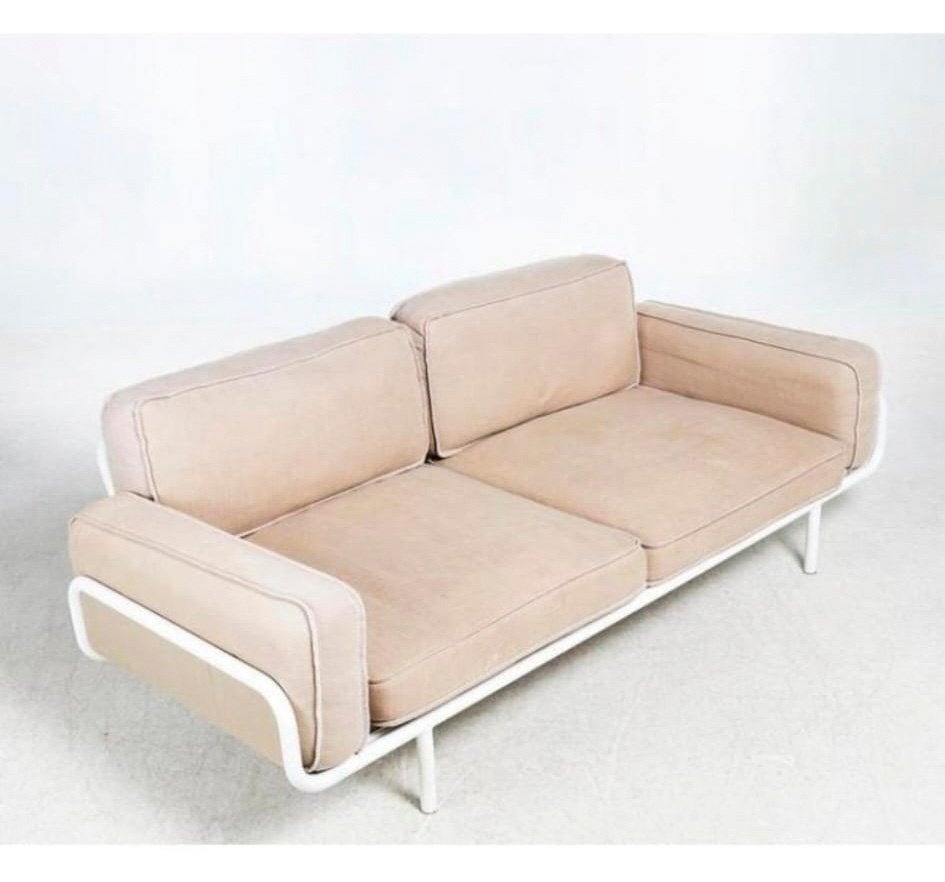 Kussens + hoezen Ikea PS bank 2012, Ophalen, Gebruikt, 150 tot 200 cm, Tweepersoons