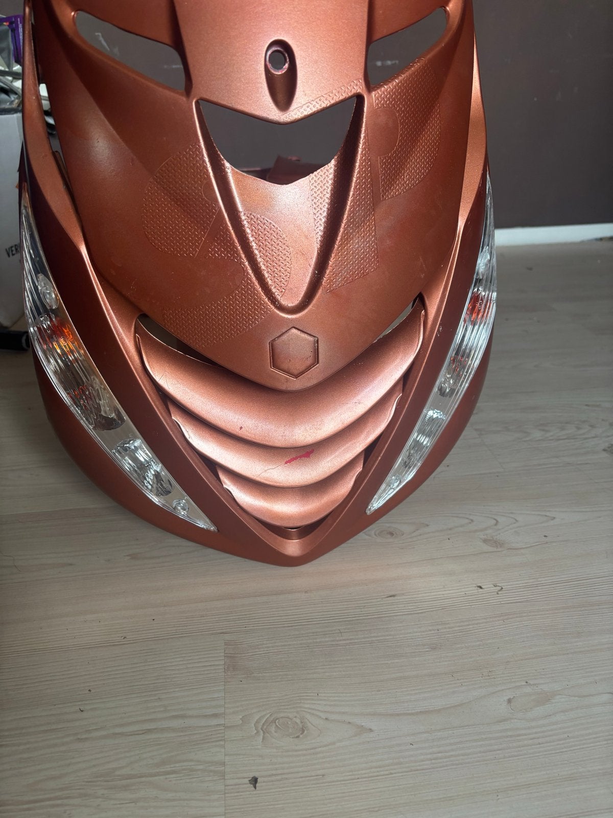 Piaggio Zip SP Kappen Set - Bruin/Koper, Ophalen, Gebruikt, Kap, Piaggio