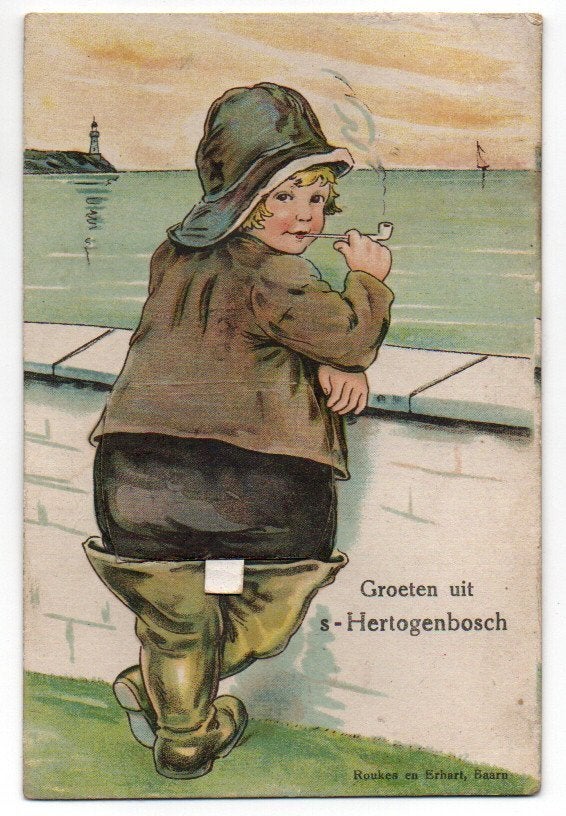 Leporello Groeten uit 's Hertogenbosch 1924, Verzamelen, Ansichtkaarten | Nederland, Ophalen, 1920 tot 1940, Gelopen, Noord-Brabant