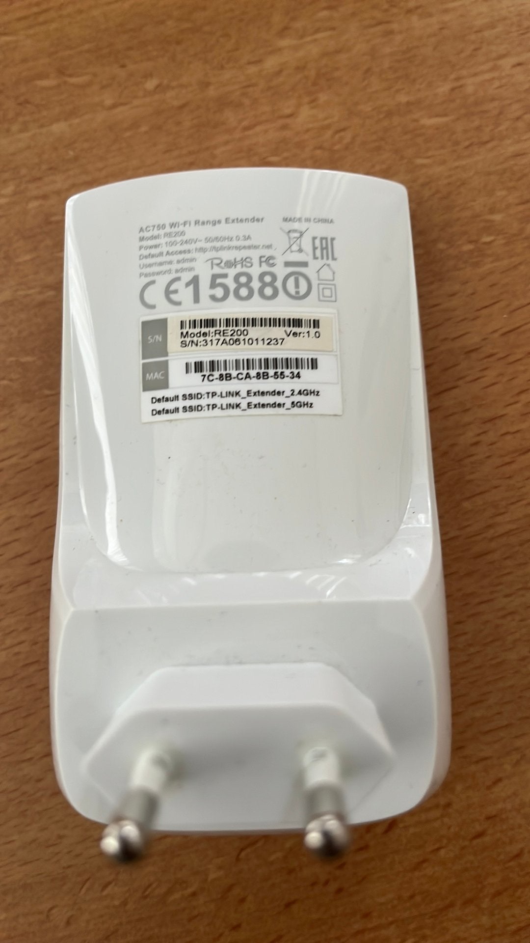 NLE AC750 Wi-Fi Range Extender - Versterk je signaal, Ophalen of Verzenden, Zo goed als nieuw