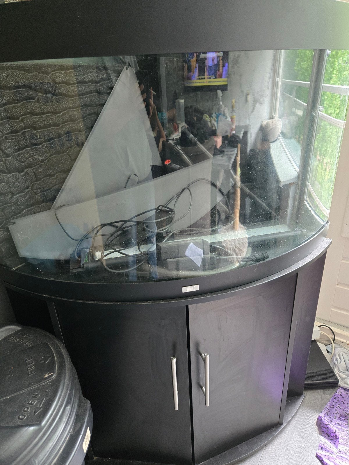 Juwel trigon 190, Ophalen, Gebruikt, Leeg aquarium, Juwel