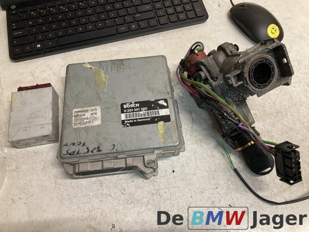 DDE module + EWS + contact/sleutel m51 BMW E36 2246682, Auto-onderdelen, Elektronica en Kabels, BMW, Gebruikt, Ophalen of Verzenden