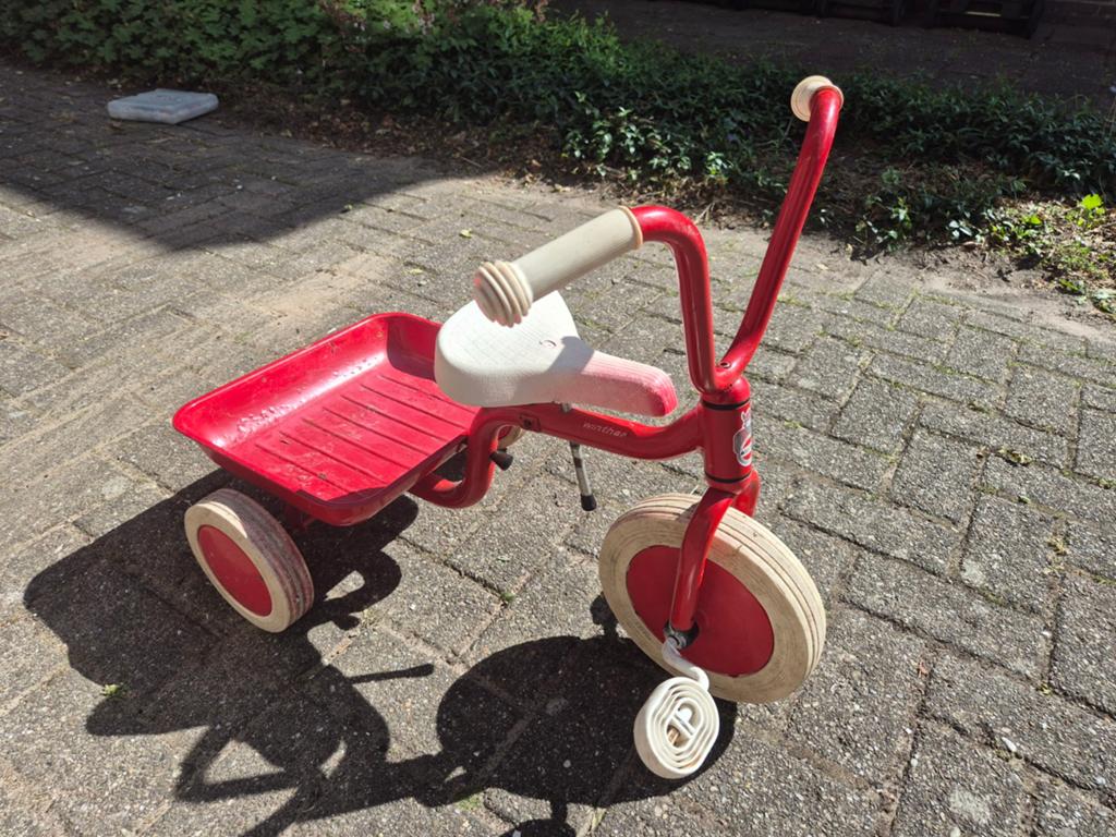 Winther rode driewieler, Ophalen, Gebruikt, Trapvoertuig