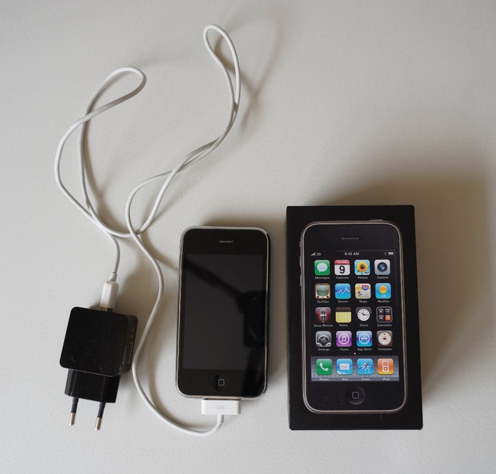 Collector Iphone 3Gs A1303 8GB in zeer nette werkende staat, Telecommunicatie, Mobiele telefoons | Apple iPhone, Gebruikt, Ophalen of Verzenden