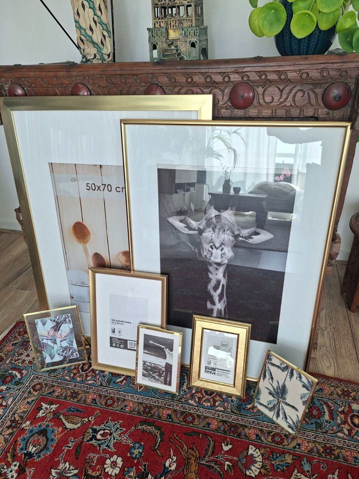 Diverse gouden fotolijsten, Ophalen of Verzenden, Zo goed als nieuw