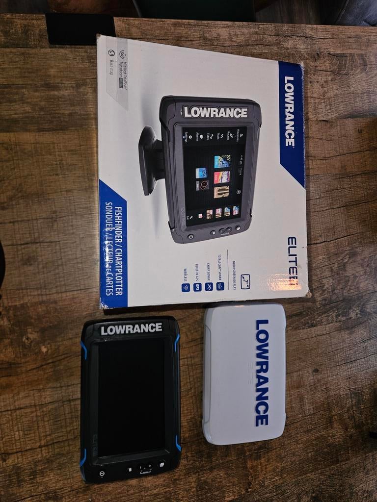 Lowrance Elite 7 Ti2 Fishfinder/Kaartplotter, Watersport en Boten, Navigatiemiddelen en Scheepselektronica, Ophalen of Verzenden