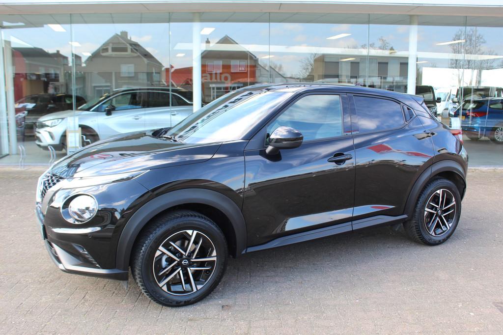 Nissan Juke 1.0 114 pk DIG-T N-Connecta Nieuwste Model Van 3, Voorwielaandrijving, 12 maanden, Zwart, Lichtsensor