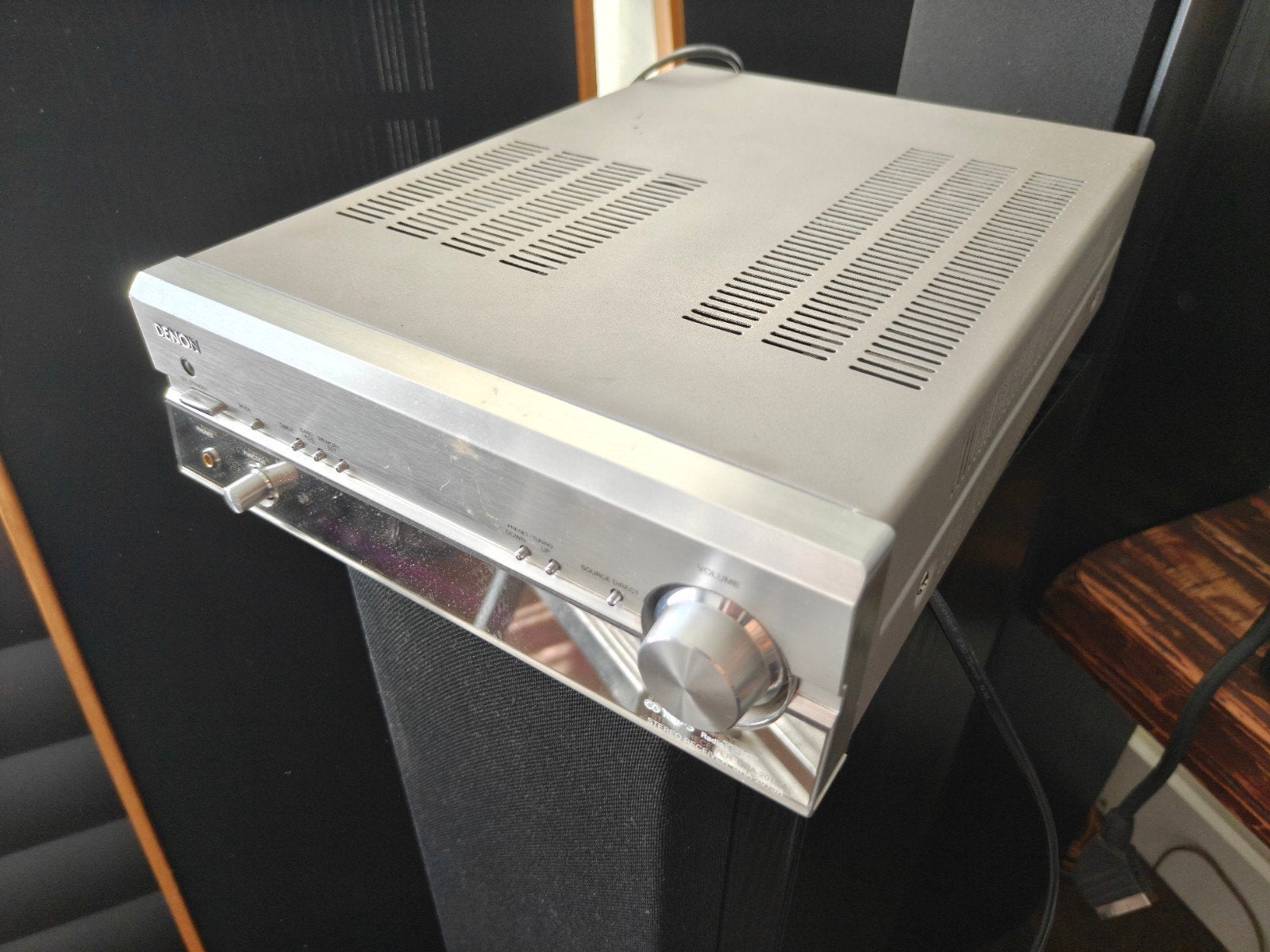 Denon DRA-201SA Receiver - Volume blijft op max hangen, Audio, Tv en Foto, Versterkers en Receivers, Ophalen, Denon, Niet werkend