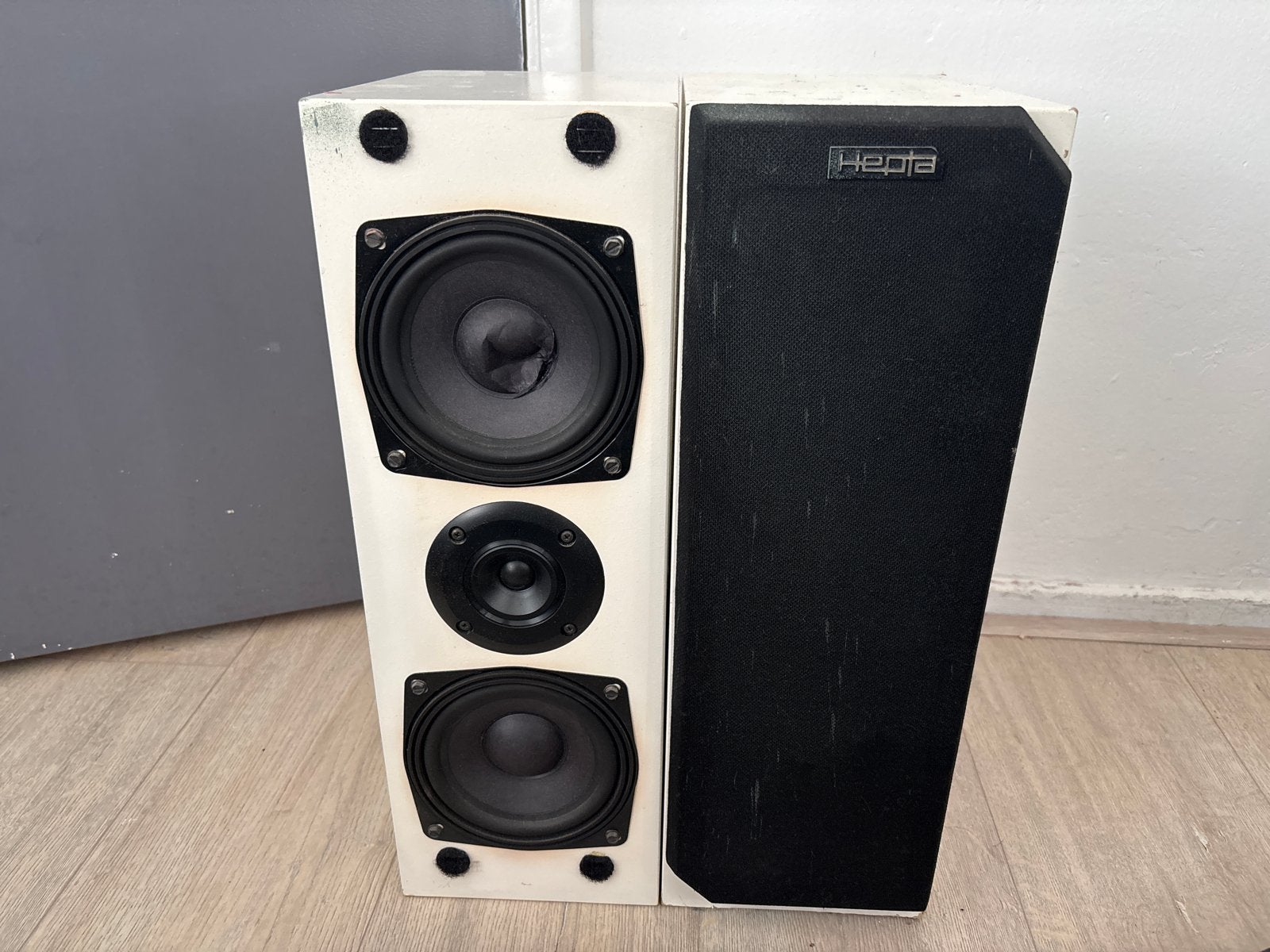 Hepta luidsprekers, Audio, Tv en Foto, Luidsprekers, Gebruikt, 60 tot 120 watt, Overige merken, Ophalen