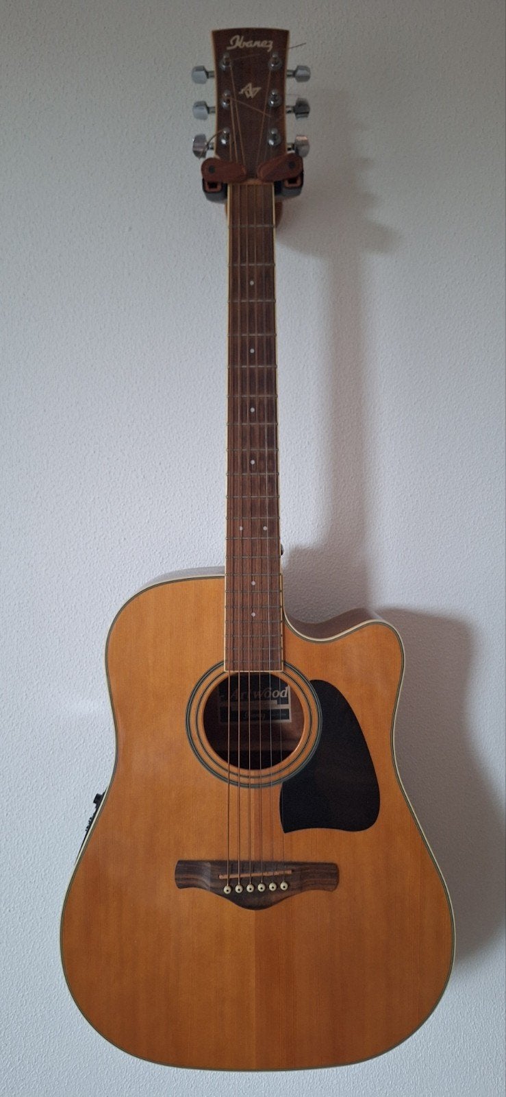 Ibanez Artwood electro acoustic guitar, Muziek en Instrumenten, Snaarinstrumenten | Gitaren | Akoestisch, Ophalen, Gebruikt, Western- of Steelstringgitaar