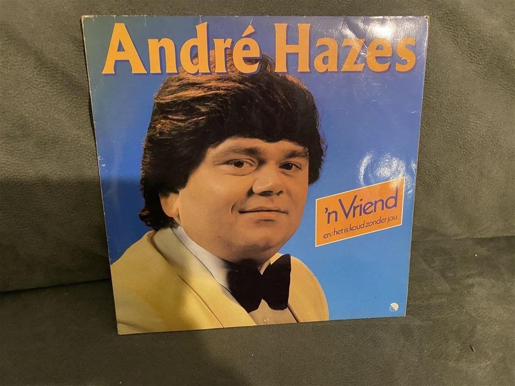Andre Hazes \'n vriend / het is koud zonder jou [801], Verzenden, Zo goed als nieuw, 12 inch, Levenslied of Smartlap