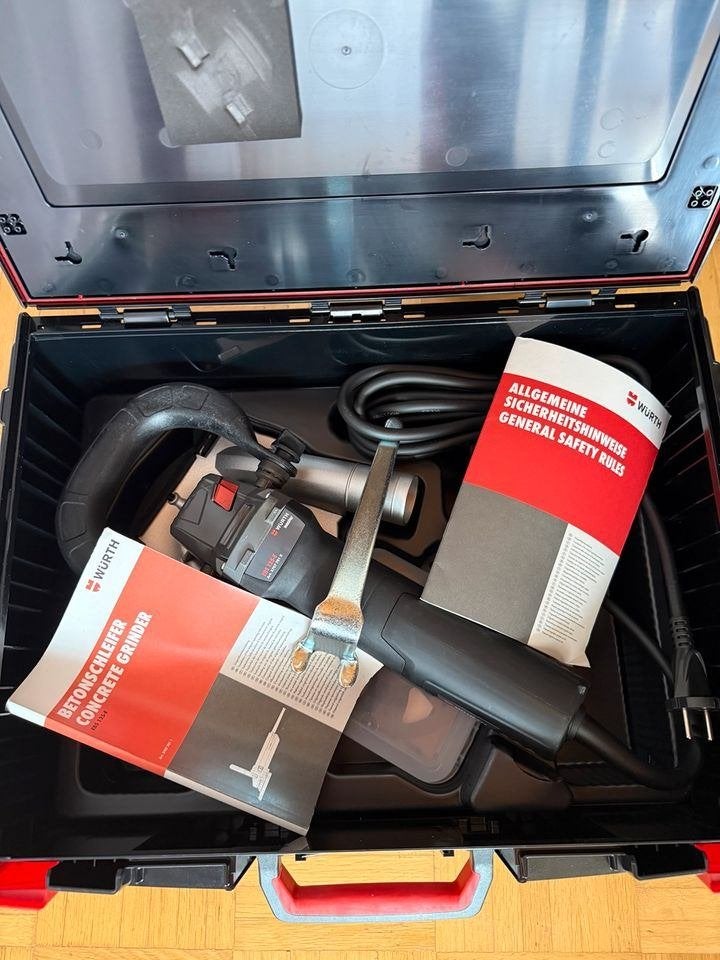 Würth beton slijpmachine, Ophalen, Nieuw, Minder dan 700 watt, Werkbankslijpmachine