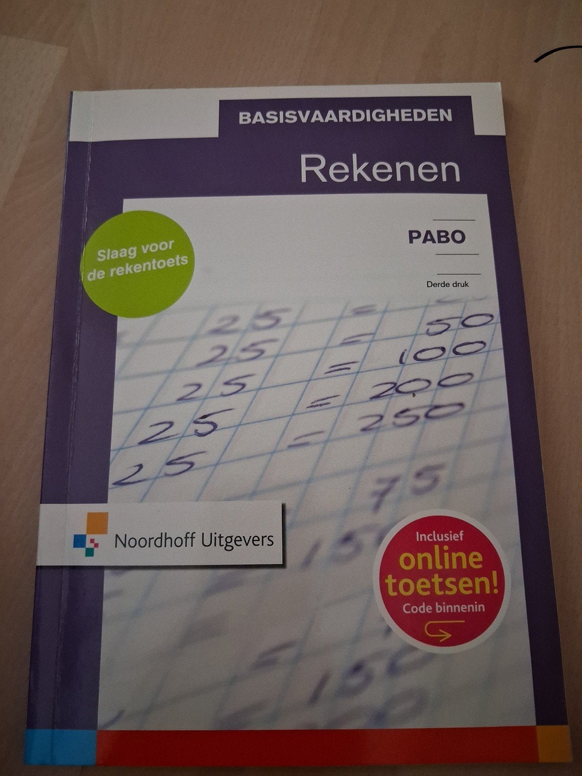 Basisvaardigheden Rekenen PABO - Derde druk, Onbekend, Zo goed als nieuw, Beta, HBO