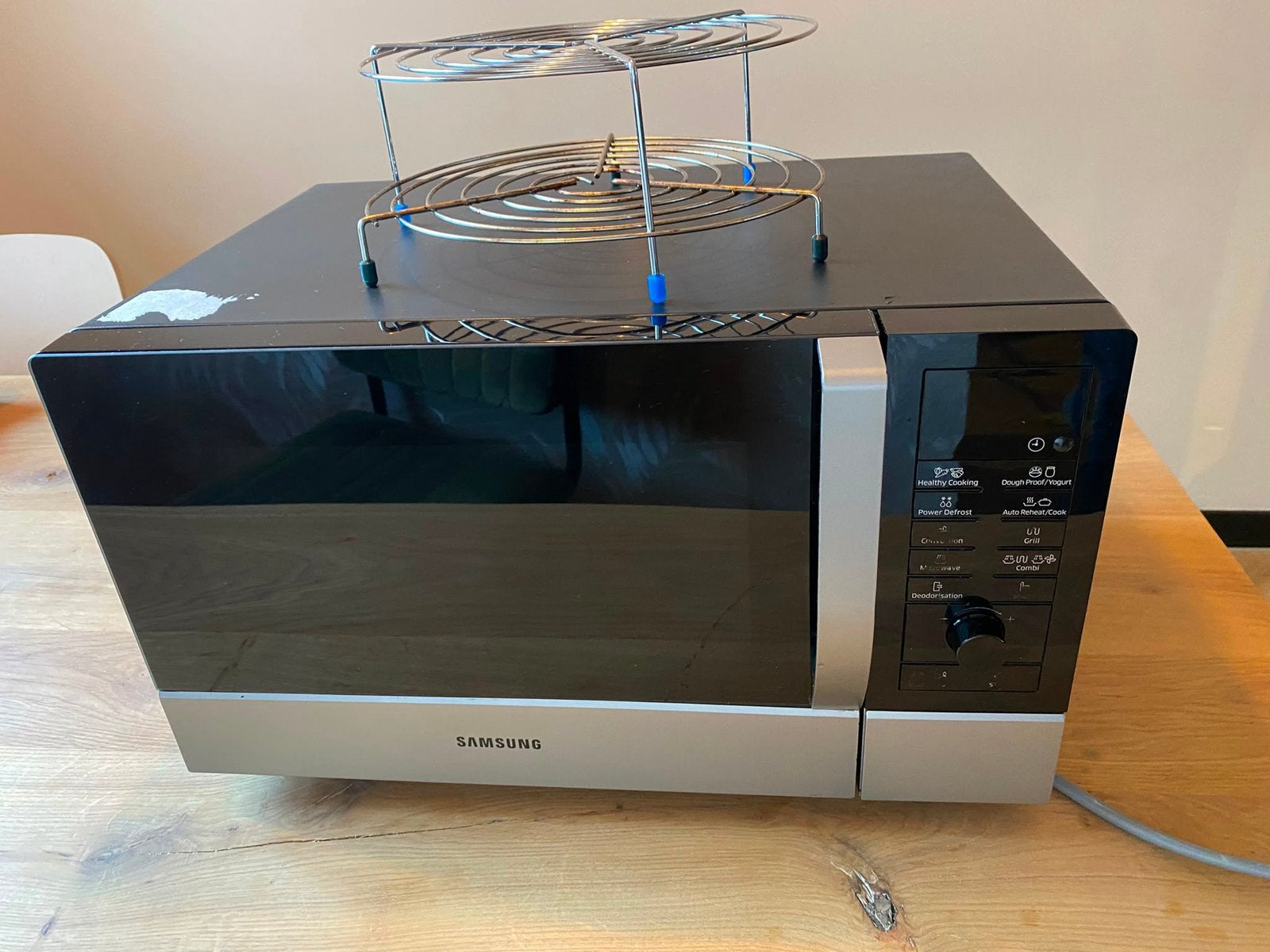 Samsung CE107M combimagnetron, Ophalen, Combimagnetron, Gebruikt, Draaiplateau