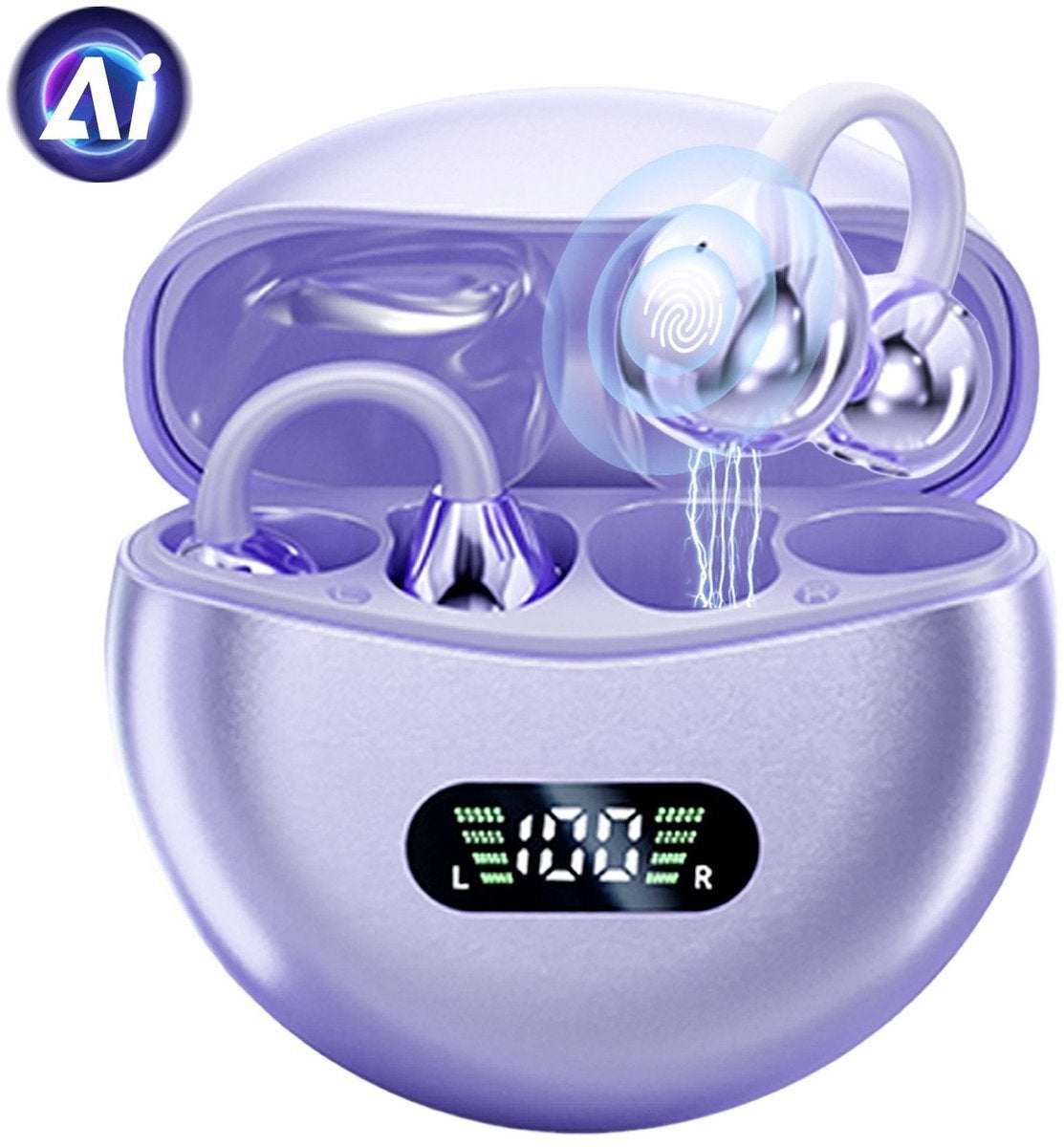 earphone, Ophalen, Bluetooth, Nieuw, In oorschelp (earbud)
