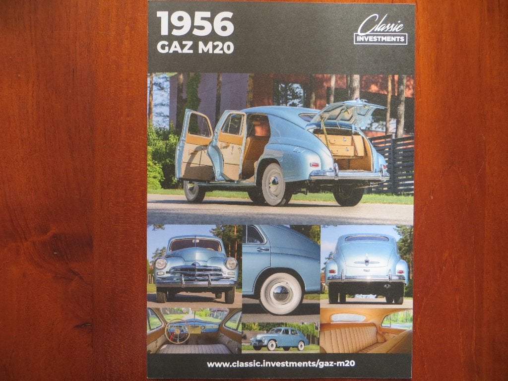 GAZ M20 Pobeda (model 1956), Ophalen of Verzenden, Nieuw, Overige merken