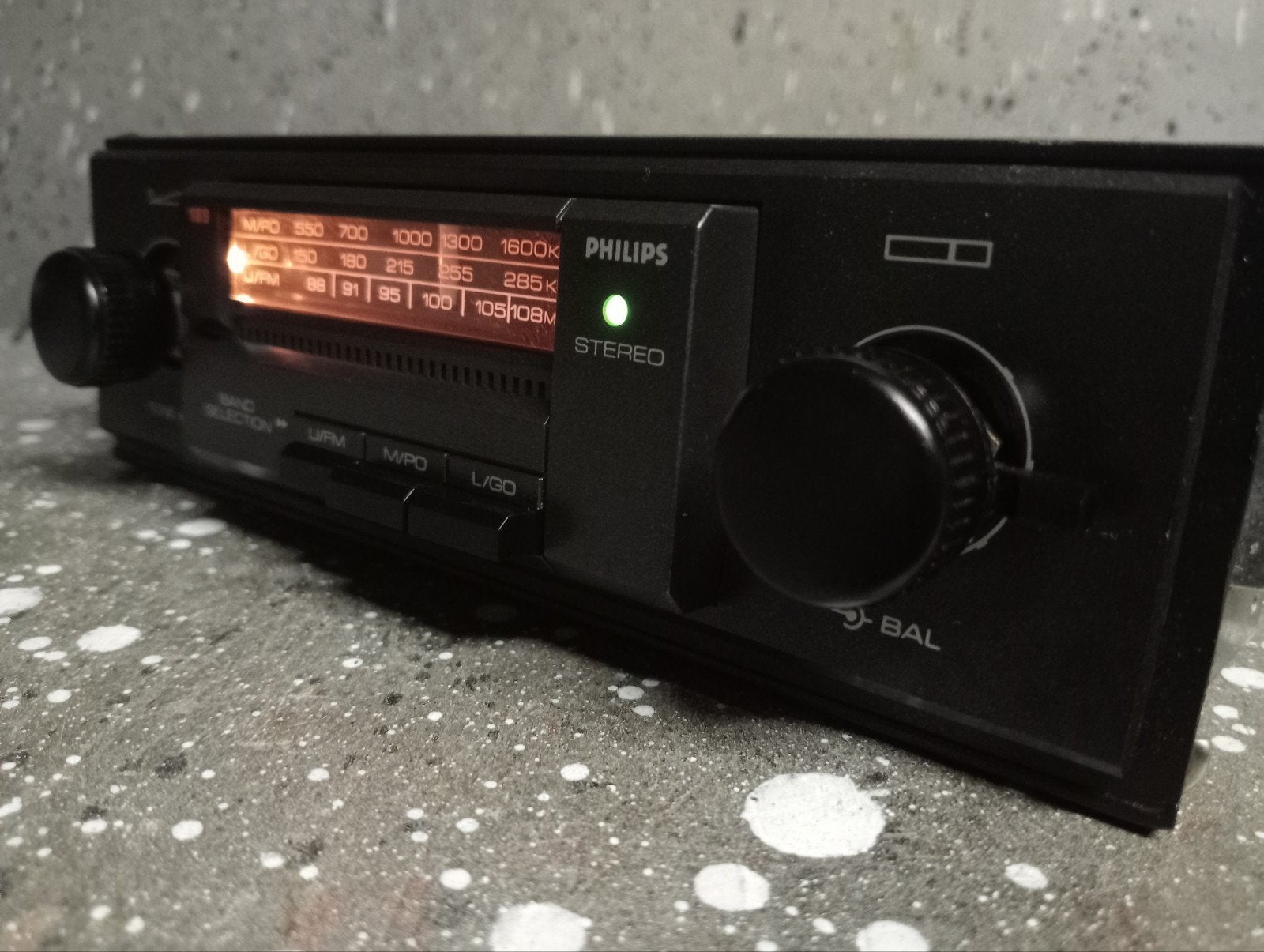 Philips 189 Fm Radio Oldtimer Youngtimer, Auto diversen, Ophalen of Verzenden