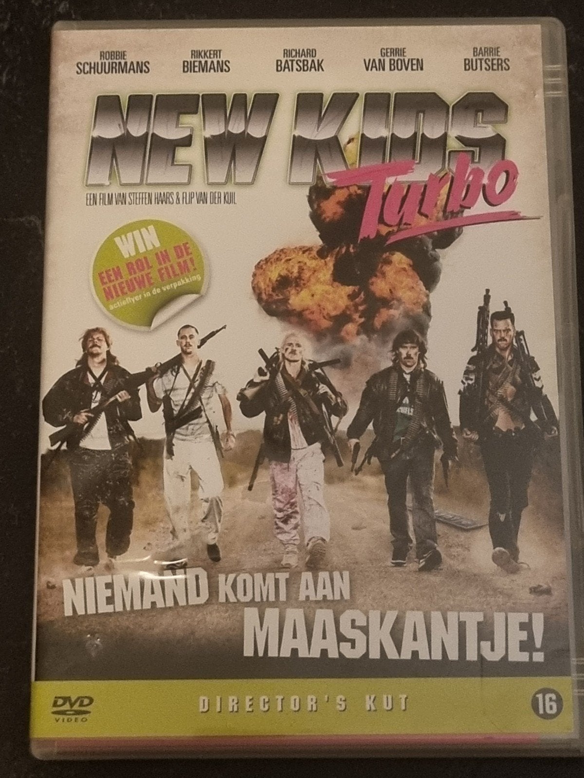 New Kids Turbo DVD - Niemand komt aan Maaskantje!, Cd's en Dvd's, Vanaf 16 jaar, Ophalen of Verzenden, Gebruikt, Komedie