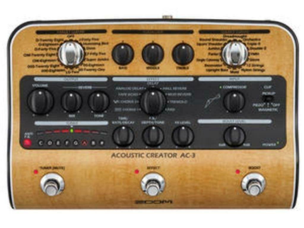 Zoom AC3 Acoustic Creator Pedal SUPERPRIJS AANBIEDING, ZOOM GmbH, Compressor, Nieuw, Ophalen of Verzenden