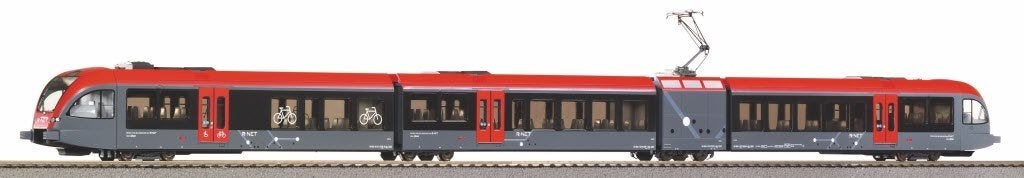 Piko 59135 - GTW 2/8 R-Net QBuzz Epoche VI, Treinset, Gelijkstroom, PIKO Spielwaren GmbH, Nieuw