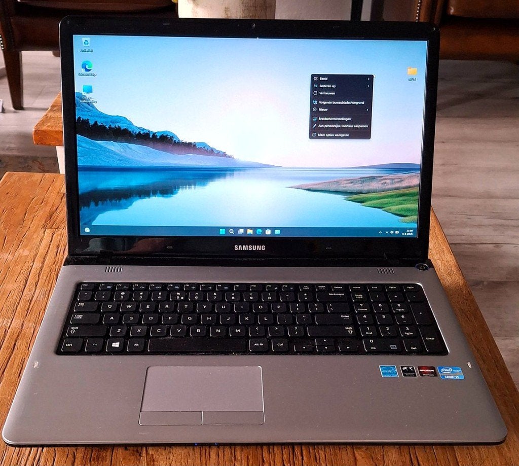 Samsung Laptop 17 inch I5, 628 GB, Gebruikt, 2 tot 3 Ghz, Qwerty