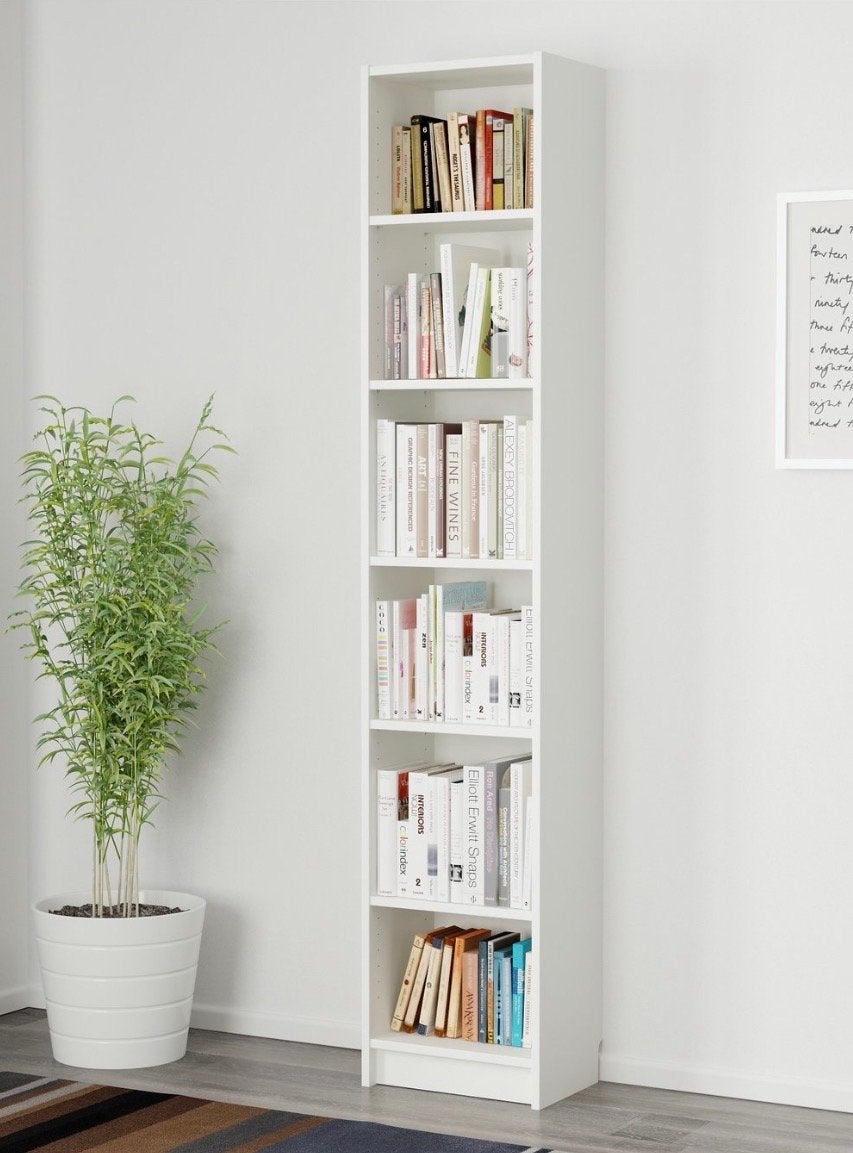 IKEA Billy Boekenkast Wit 202x28x40cm, Huis en Inrichting, Ophalen, Met plank(en), Minder dan 50 cm, Gebruikt
