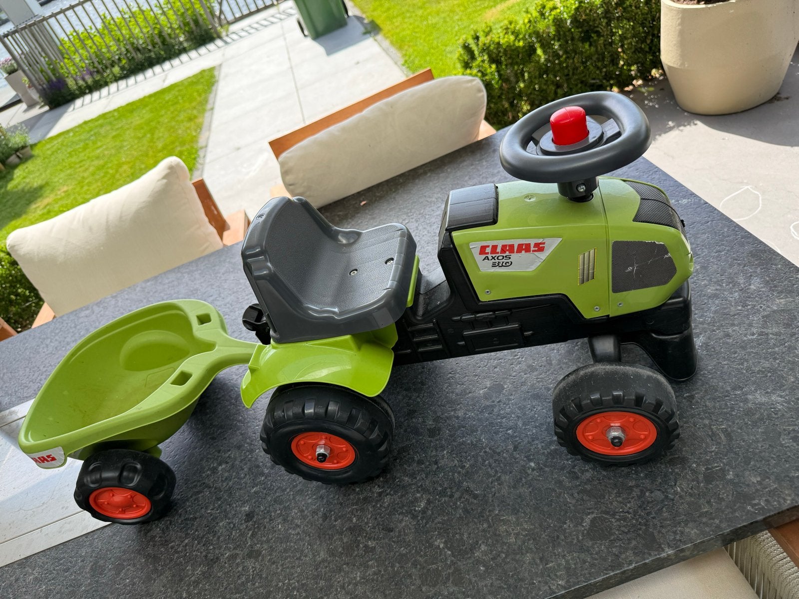 Loopauto met Aanhanger, Ophalen, Gebruikt, Trapvoertuig