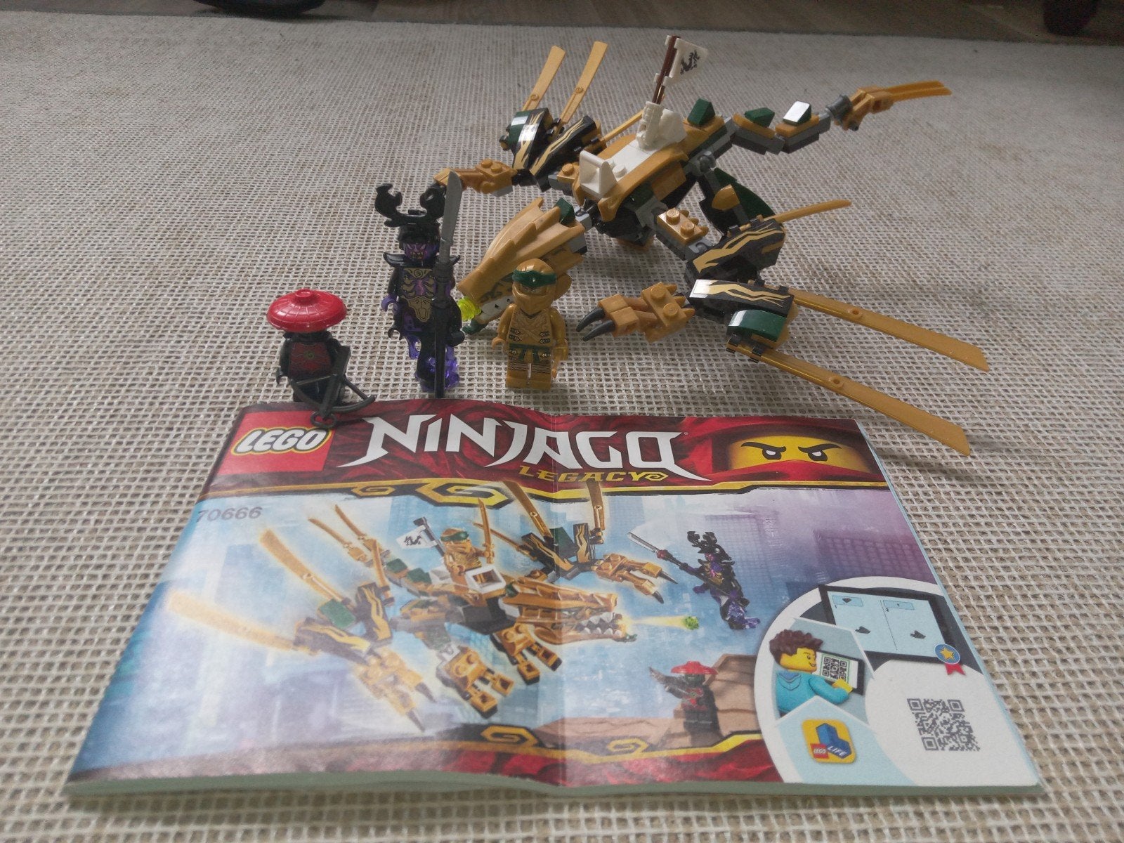 LEGO Ninjago 70666, Compleet, Gebruikt, Lego, Ophalen of Verzenden