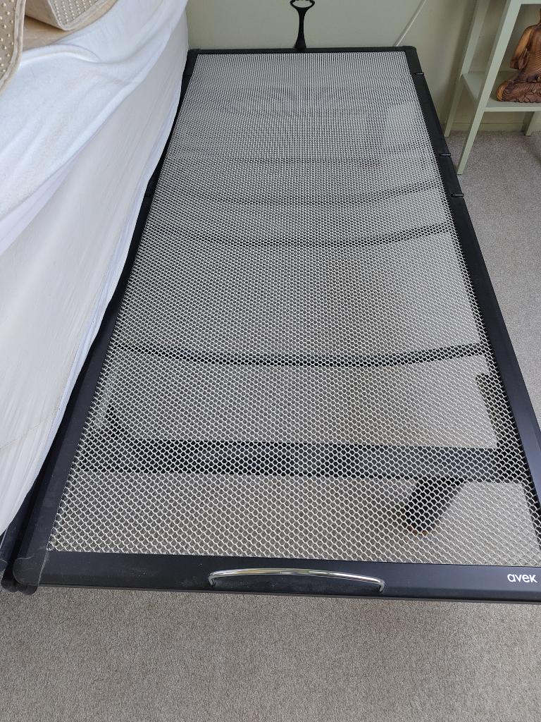 Bedbodem, Huis en Inrichting, Slaapkamer | Matrassen en Bedbodems, Zo goed als nieuw, Bedbodem, 90 cm, 200 cm, Eenpersoons, Ophalen