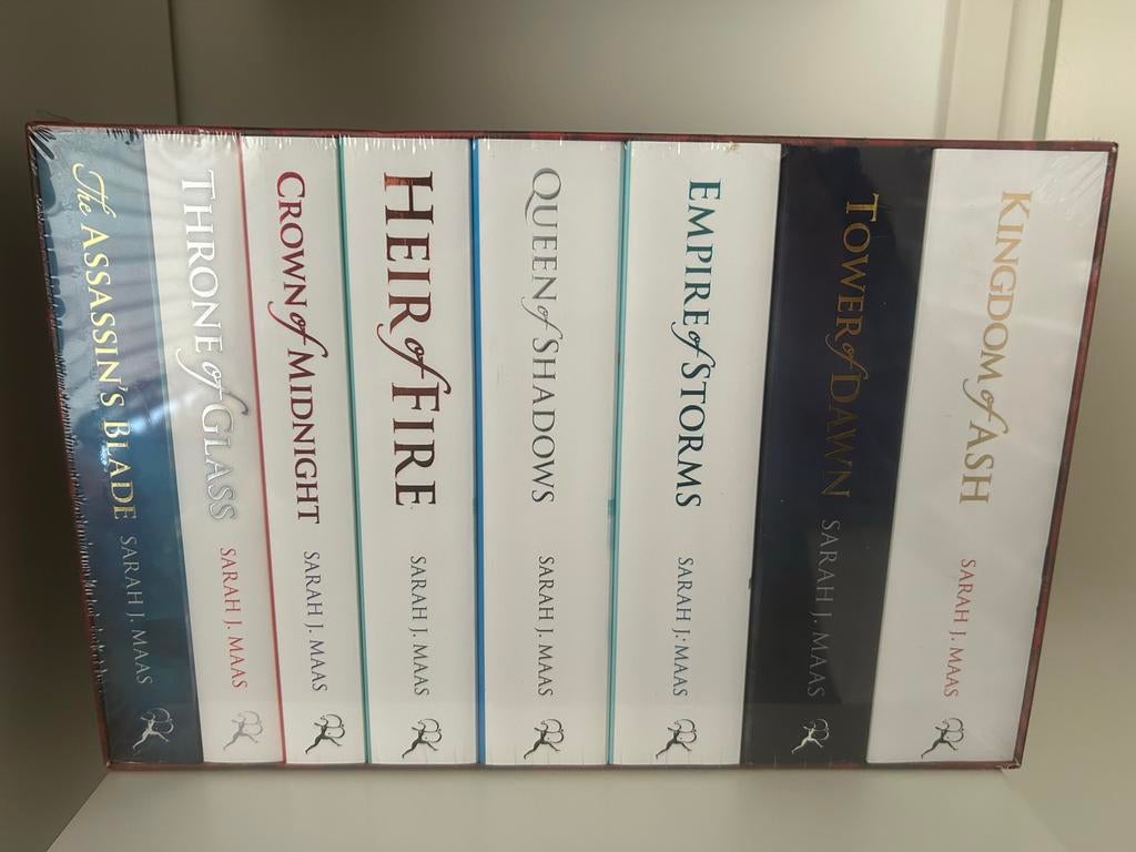 Throne of Glass Serie - Nieuw & Gesealed + Poster, Verzenden, Nieuw, Europa overig