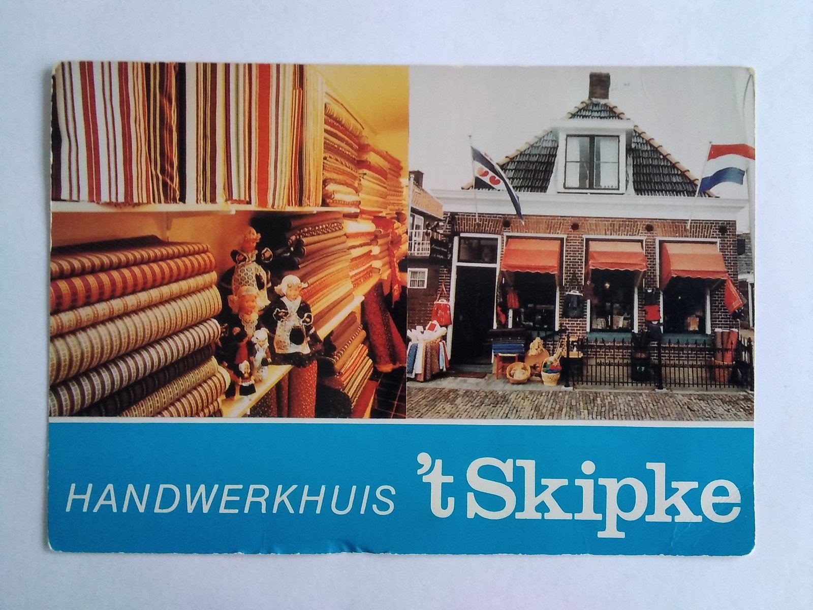 Ansichtkaart Makkum Handwerkhuis 't Skipke, Verzamelen, Ansichtkaarten | Nederland, Verzenden, Friesland
