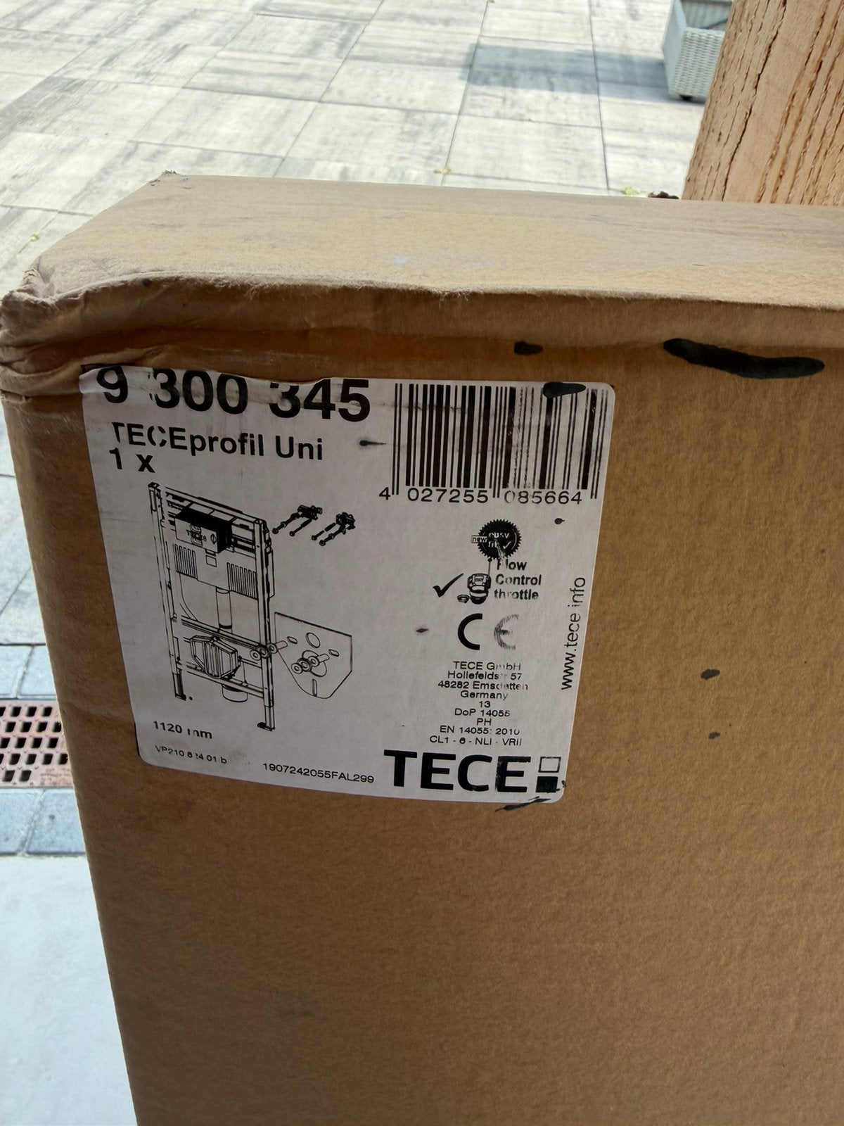 Tece inbouwreservoir nieuw, Ophalen, Nieuw, Toilet