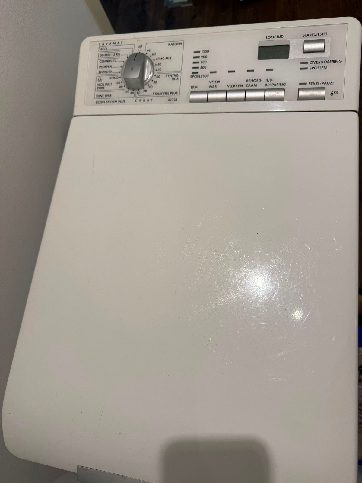 AEG Bovenlader Wasmachine - Gebruikt, Witgoed en Apparatuur, Wasmachines, Ophalen, Gebruikt, Bovenlader, Wolwasprogramma