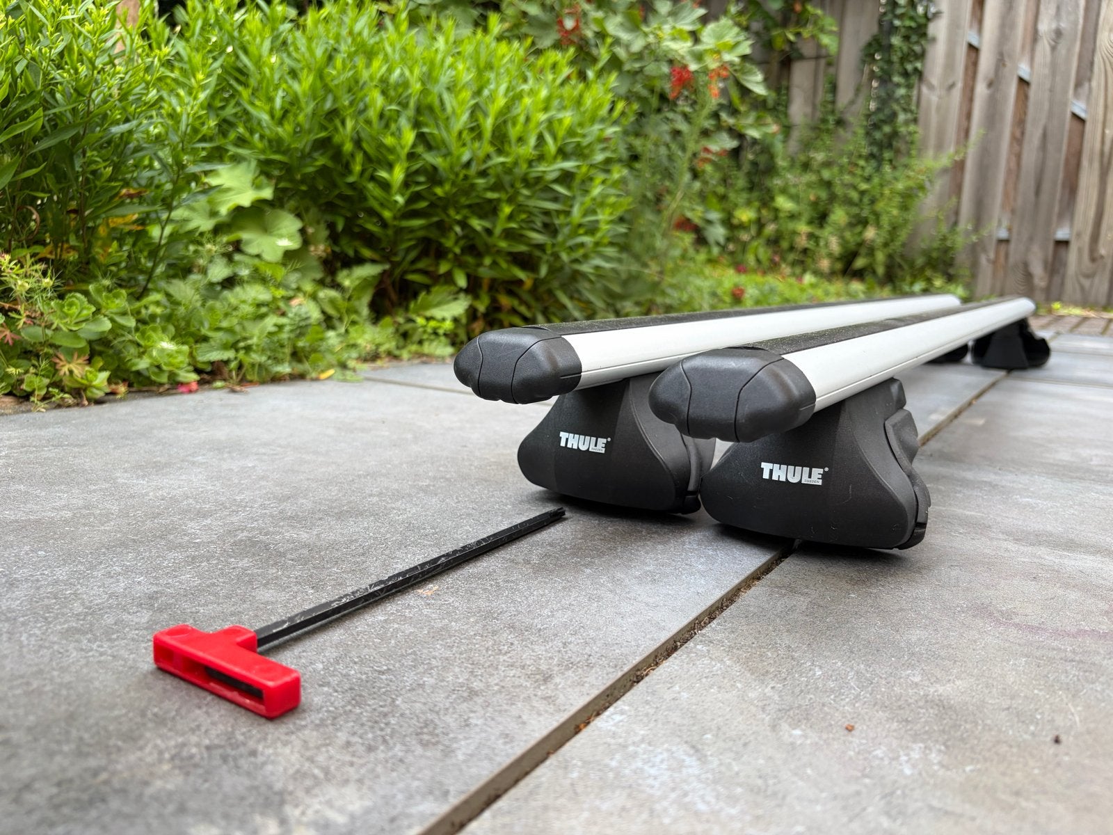 Thule Dakdragers SmartRack 794 (120 cm) Aluminium, Ophalen, Gebruikt