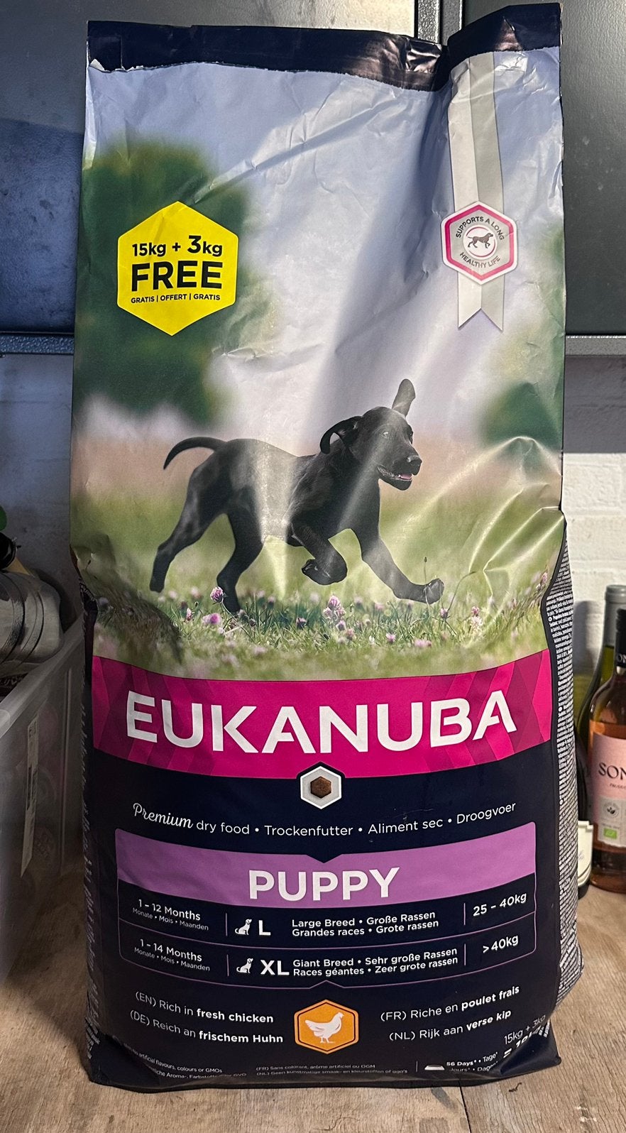 Eukanuba puppy voer large / giant breed, Dieren en Toebehoren, Ophalen, Hond