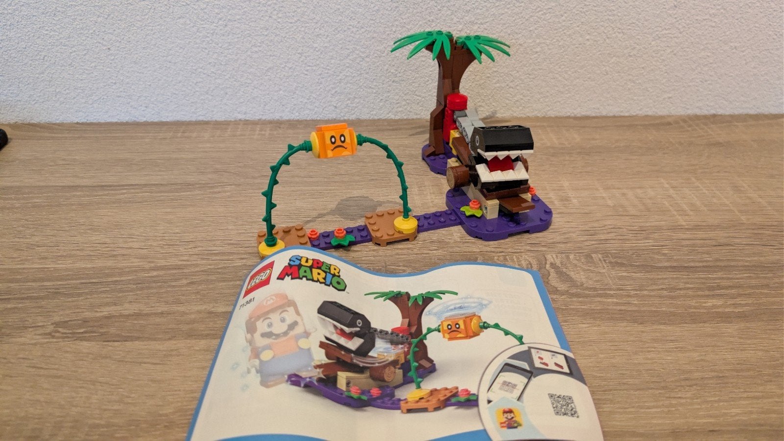 LEGO Super Mario Chain Chomp Jungle Ontmoeting (71381), Overige thema's, Lego, Compleet, Ophalen of Verzenden