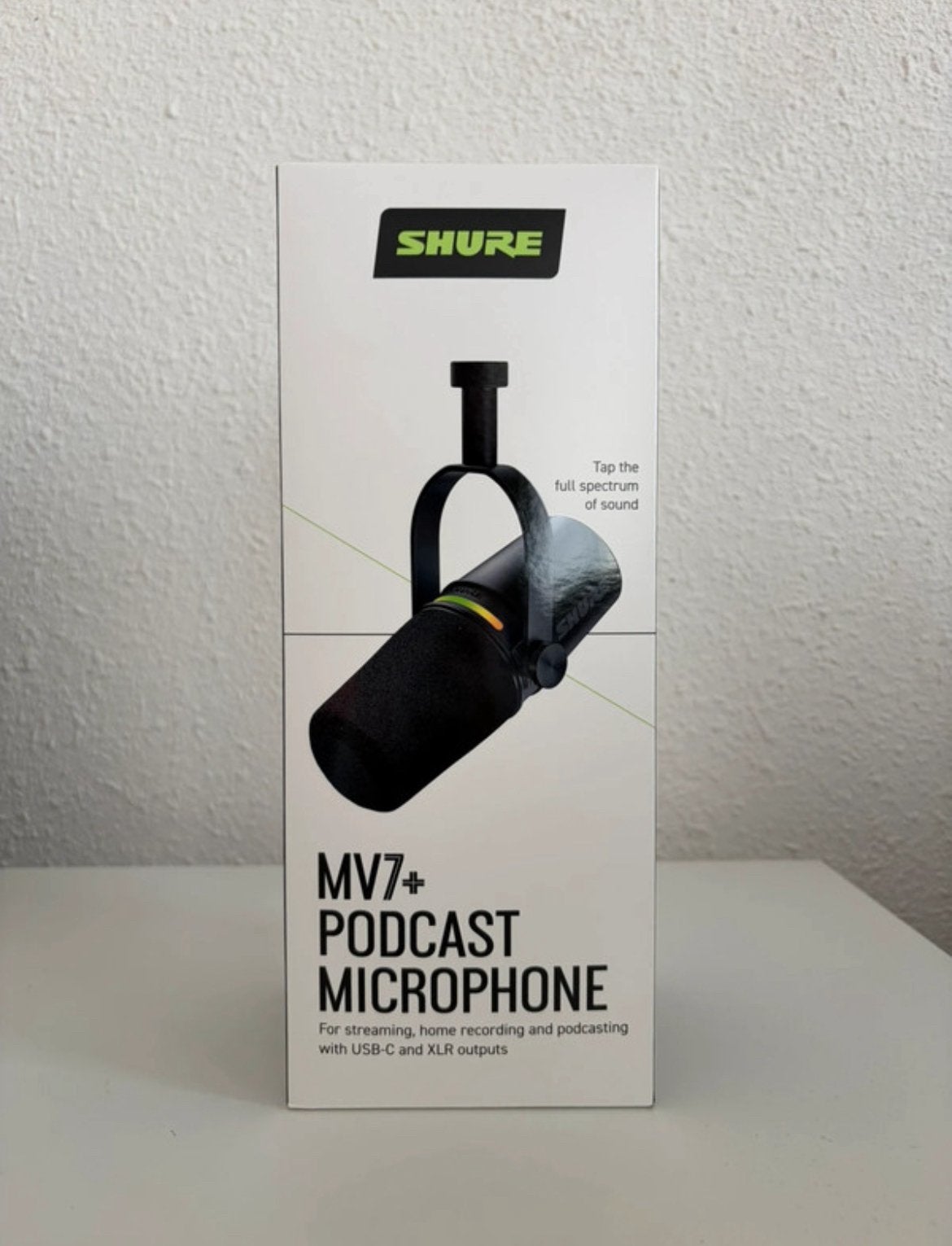 Shure MV7+ microfoon, Ophalen of Verzenden, Nieuw, Overige typen