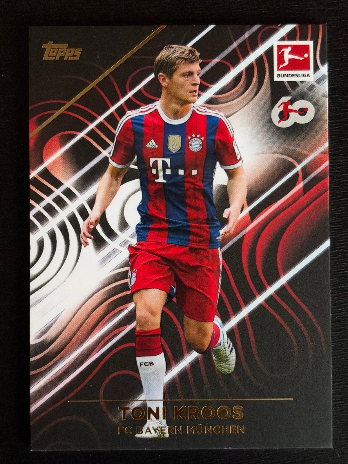 Toni Kroos FC Bayern München Topps Bundesliga Spelerskaart, Ophalen of Verzenden, Zo goed als nieuw, Buitenlandse clubs, Spelerskaart