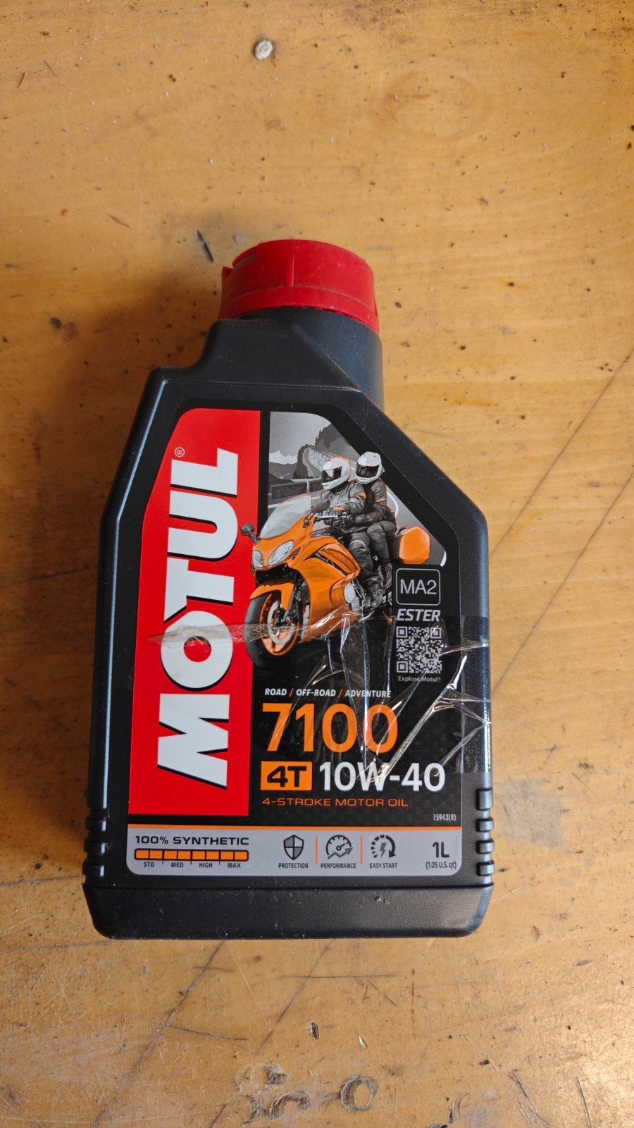 motul 7100 4t  10w40 motorolie, Motoren, Accessoires | Onderhoudsmiddelen, Ophalen of Verzenden