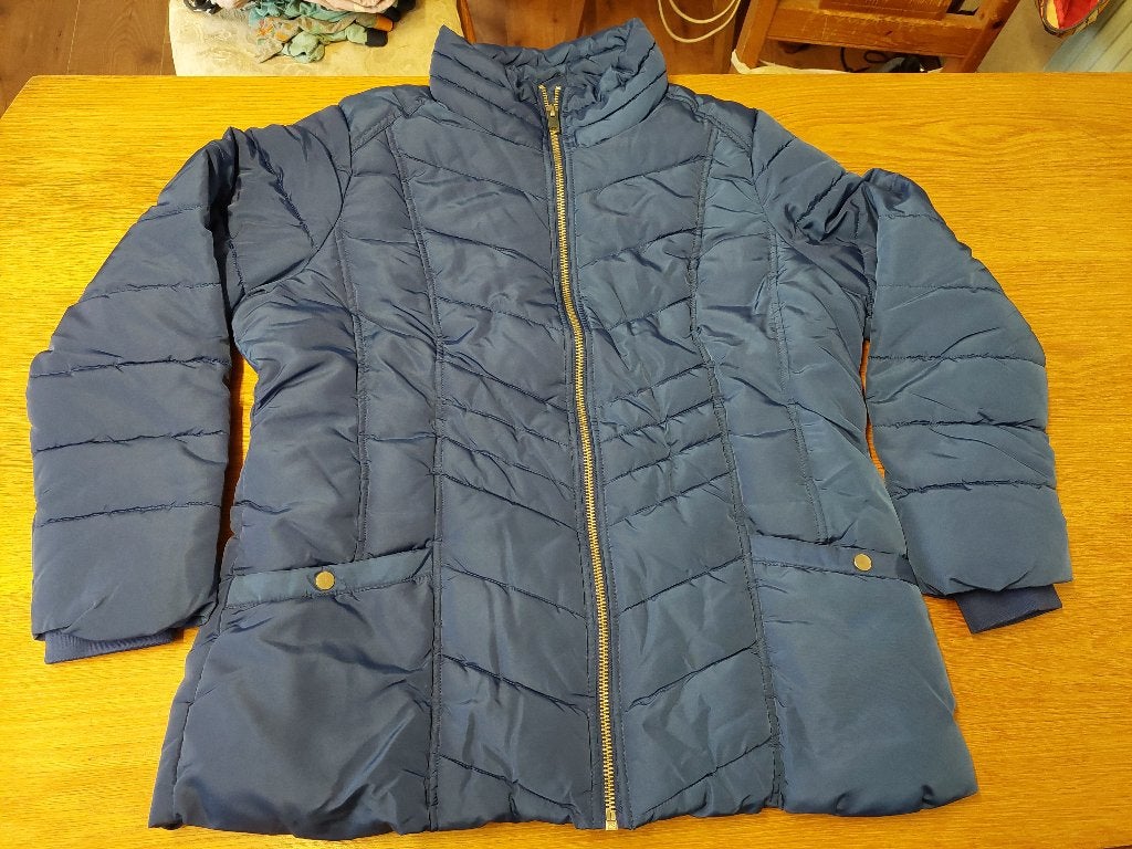Winterjas MS Mode 46, Blauw, Maat 46/48 (XL) of groter, Nieuw, Ophalen of Verzenden