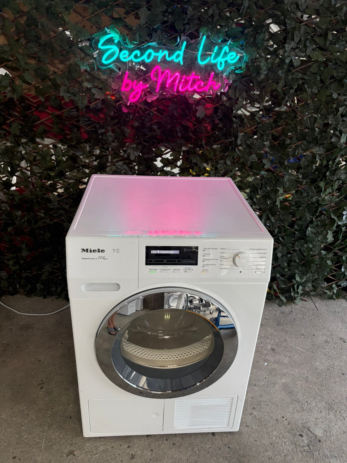 Miele T1 SteamFinish & Eco 8kg Warmtepompdroger, Ophalen, Overige typen, 8 tot 10 kg, Refurbished