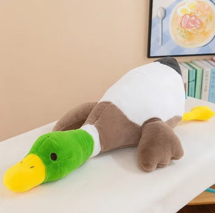 Super grote eend pluche knuffel (70cm)