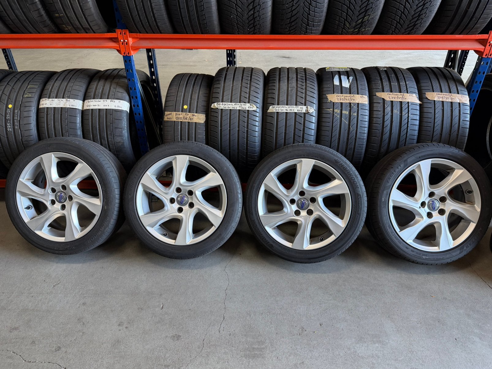 17 Inch originele Volvo velgenset. 5x108, Gebruikt, Banden en Velgen, 17 inch, Ophalen of Verzenden