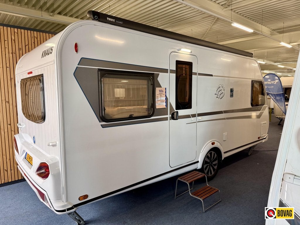 Knaus Sudwind 60 Years 500 FU Mover, Luifel, Fietsenrek, Caravans en Kamperen, Rondzit, Bedrijf, Overige typen, Fietsenrek