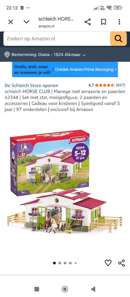 Schleich, Ophalen of Verzenden, Zo goed als nieuw